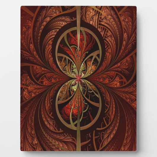 Fractal Wood Fotoplaat (Voorkant)