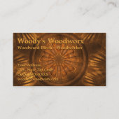 Fractal Woodarbeider Visitekaartje (Voorkant)
