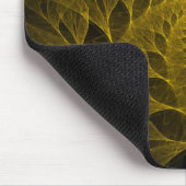 Fractal Yellow Spiral Mousepad Muismat (Hoek)