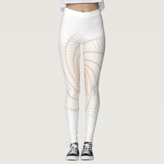 Fractal | Zazzle_Growshop. Leggings (Voorkant)
