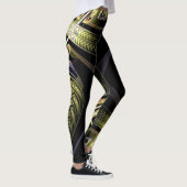 Fractal | Zazzle_Growshop. Leggings (Rechts)