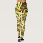 Fractal | Zazzle_Growshop. Leggings (Achterkant)