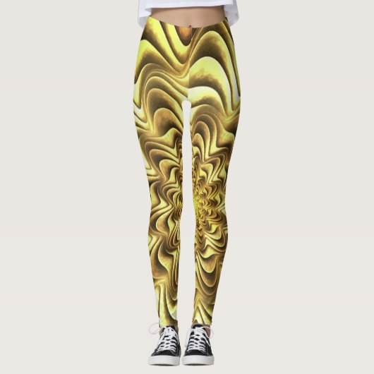 Fractal | Zazzle_Growshop. Leggings (Voorkant)