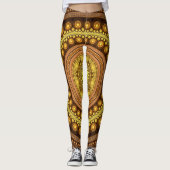 Fractal | Zazzle_Growshop. Leggings (Voorkant)