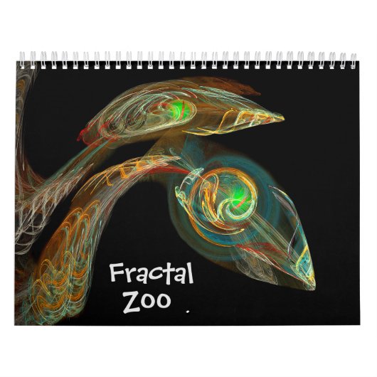 Fractal Zoo Kalender (Hoes)