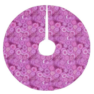 Fractal zwenkpatroon, paars, roze, pruimen, lila kerstboom rok