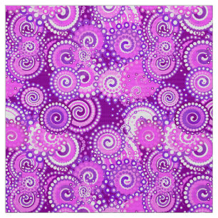 Fractal zwenkpatroon, schoppen van paars stof