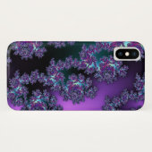Fractalacious Fractal Cool Hues iPhone X Hoesje (Achterkant (horizontaal))