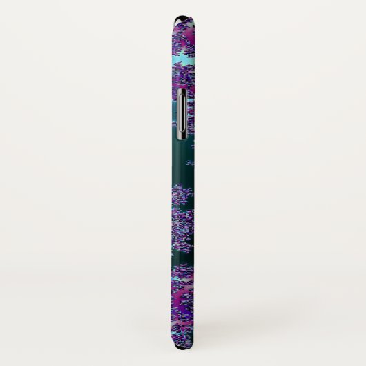 Fractalacious Fractal Cool Hues iPhone X Hoesje (Achterkant / rechts)