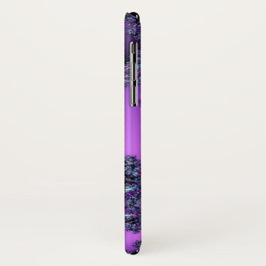 Fractalacious Fractal Cool Hues iPhone X Hoesje (Achterkant/links)