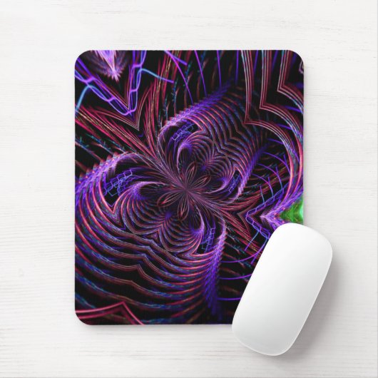 FractalART #098 Mousepad Muismat (Met muis)