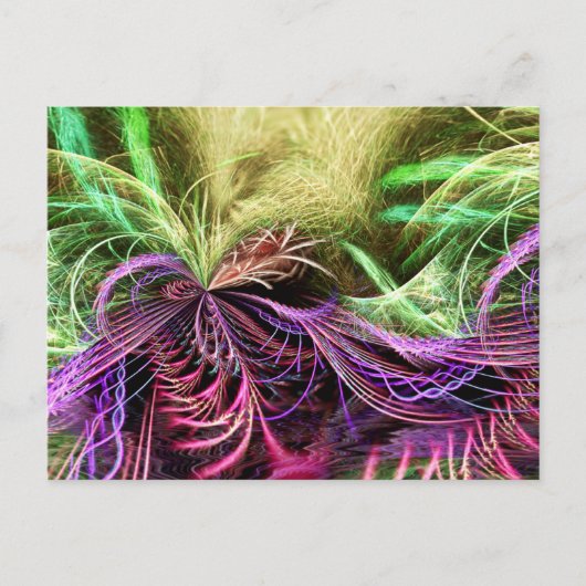 fractalart #100 Briefkaart (Voorkant)