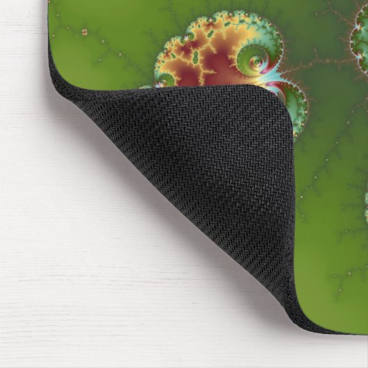 Fractalbug Picnic - Fractal Art Muismat (Hoek)