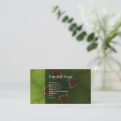 Fractalbug Picnic - Fractal Art Visitekaartje (Staand voorkant)