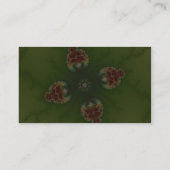 Fractalbug Picnic - Fractal Art Visitekaartje (Achterkant)