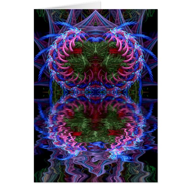 fractalDrops-kaart (Voorkant)