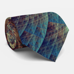 Fractale Abstracte draden Stropdas