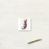 Fractale Abstracte Kitten  Post-it® Notes (Op bureau)