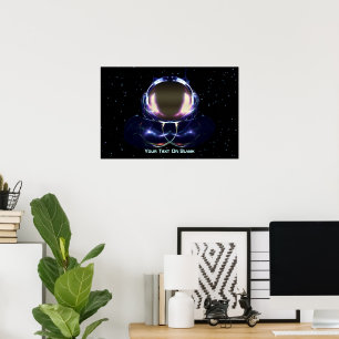 Fractale astronaut poster
