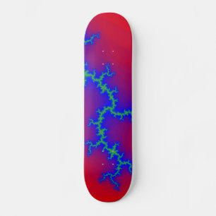 Fractale Bliksem: Op Maat Gemaakte Skateboard