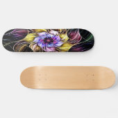 fractale bloem persoonlijk skateboard (Horizontaal)