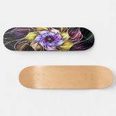 fractale bloem persoonlijk skateboard (Horizontaal)