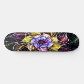 fractale bloem persoonlijk skateboard (Horizontaal)