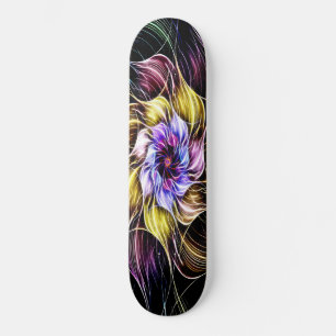 fractale bloem persoonlijk skateboard