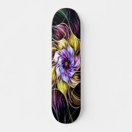 fractale bloem persoonlijk skateboard
