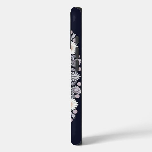 Fractale bloemkunst Case-Mate iPhone case (Achterkant / Links)