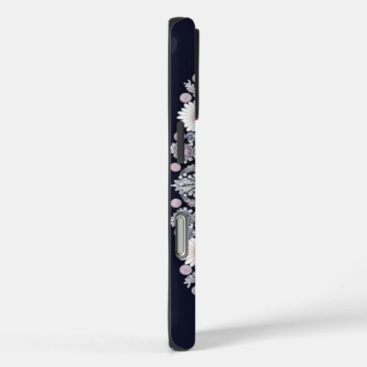 Fractale bloemkunst Case-Mate iPhone case (Achterkant / Rechts)