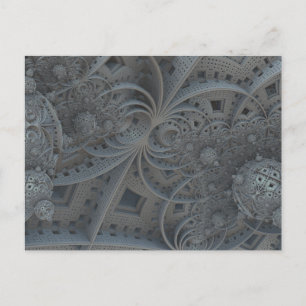 Fractale bollen briefkaart