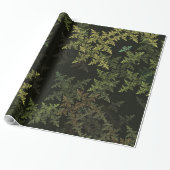 Fractale camouflage cadeaupapier (Uitgerold)