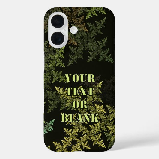Fractale Camouflage Case-Mate iPhone Case (Achterkant)