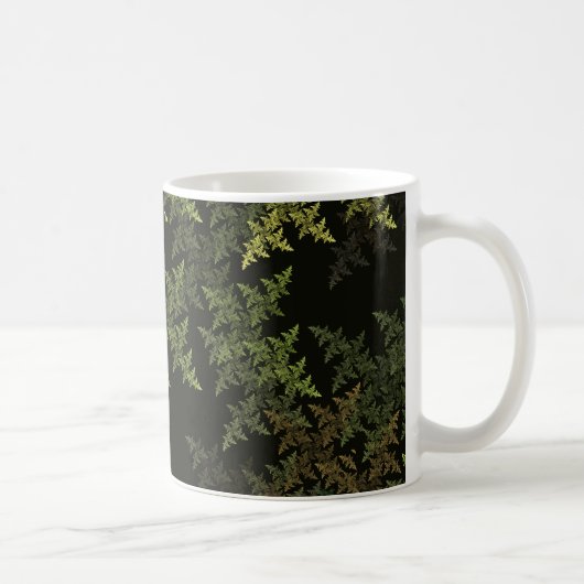 Fractale Camouflage Koffiemok (Rechts)