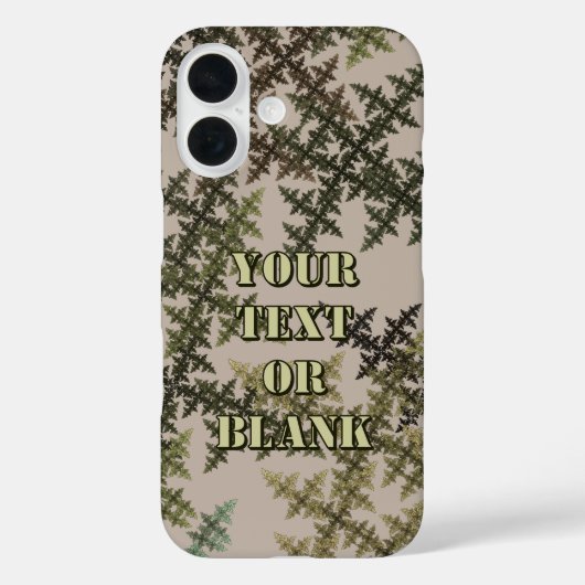 Fractale Camouflage - Zomer Case-Mate iPhone Case (Achterkant)