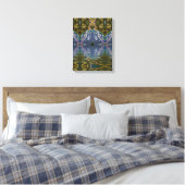 Fractale Chakra Yoga Meditatie Ingepakte Canvas Afdruk (Insitu (Slaapkamer))