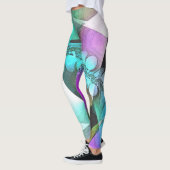 Fractale compositie - MODERNE ARABESK Leggings (Links)