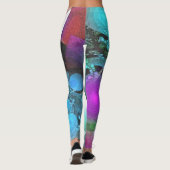 Fractale compositie - MODERNE ARABESK Leggings (Achterkant)