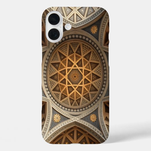 Fractale driehoekspiegel symmetrie Case-Mate iPhone case (Achterkant)