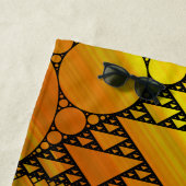 Fractale geometrie badhanddoek (In situ)