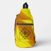 Fractale Geometrie Sling Bag (Voorkant)