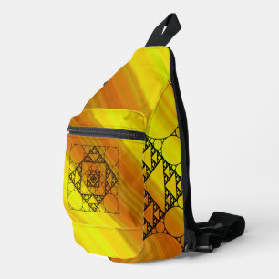 Fractale Geometrie Sling Bag