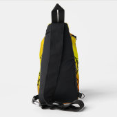 Fractale Geometrie Sling Bag (Achterkant)