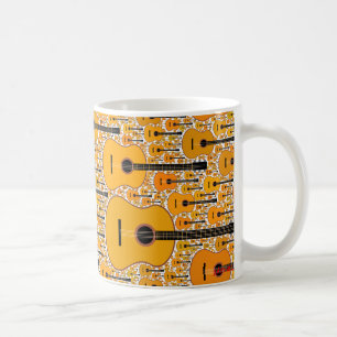 fractale gitaren koffiemok