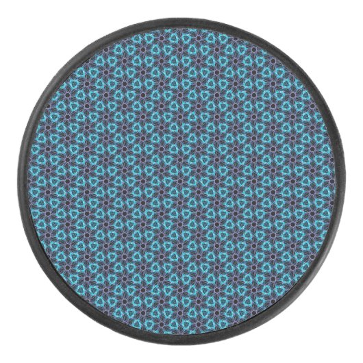 Fractale gloed hockey puck (Voorkant)