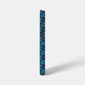 Fractale gloed iPhone hoesje (Linkerkant)