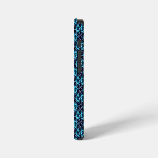 Fractale gloed iPhone hoesje (Linkerkant)