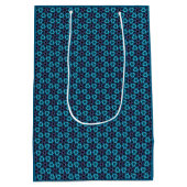 Fractale gloed medium cadeauzakje (Achterkant)