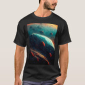 Fractale horizons t-shirt (Voorkant)